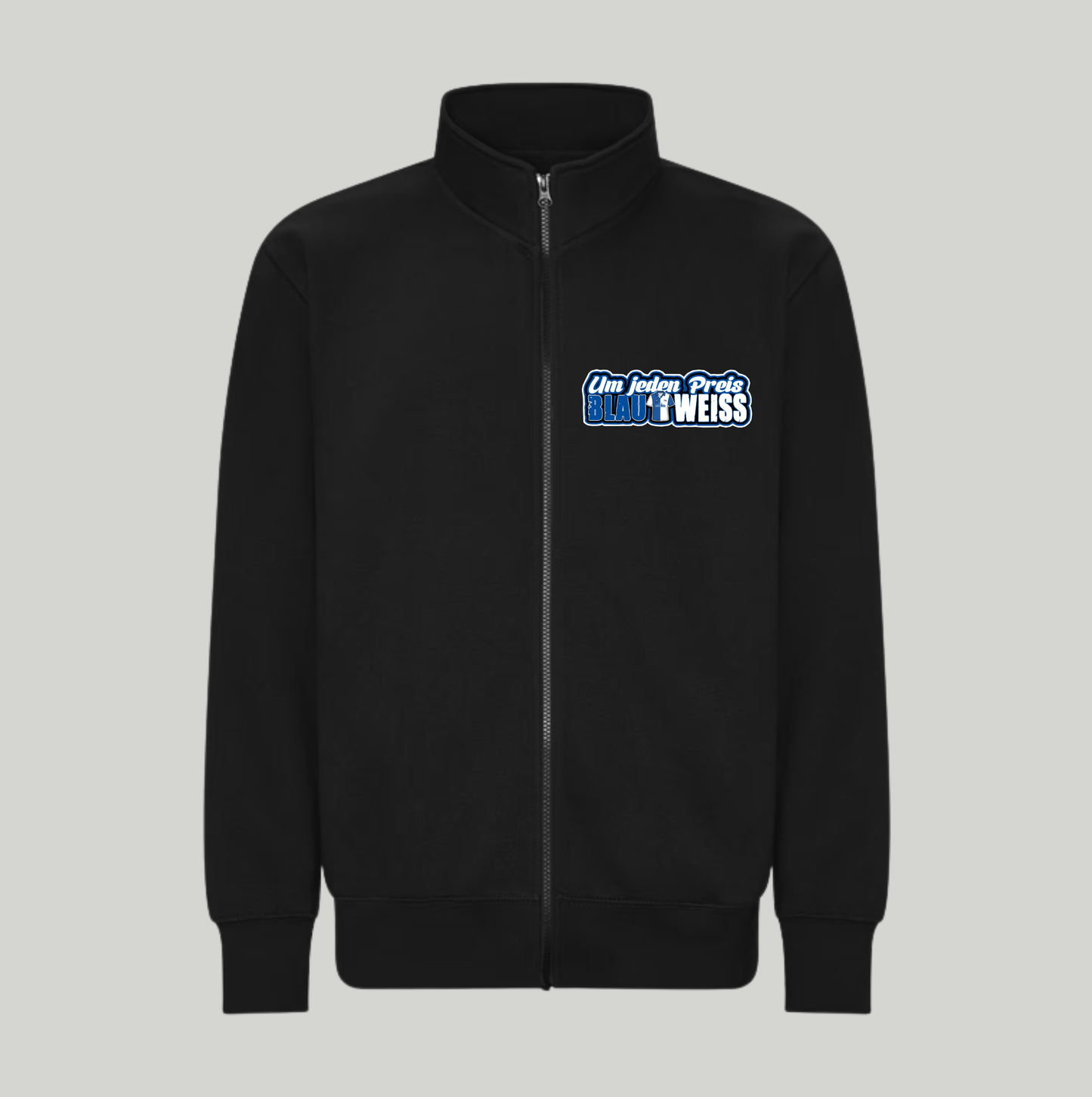 Blau Weiss Sweatjacke